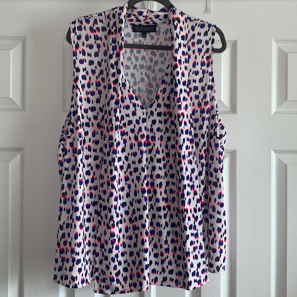 NWT Eloquii Sleveless Blouse SZ - 24